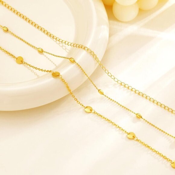 ✨ Chesky Waist Chain Women Gold 14K Plated Layered Belly Waterproof Sexy Chain - Picture 6 of 9